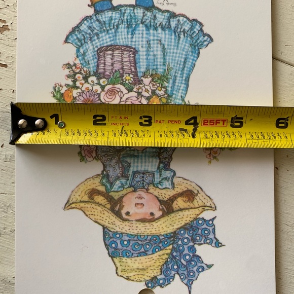 vintage 70s Sarah Kay . Holly Hobby plaques - Picture 9 of 9